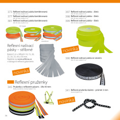 Reflektierende Streifen zum Aufnähen kombiniert - Breite 20 mm - Packung 5 m Reflektierende Streifen zum Aufnähen kombiniert - Breite 20 mm - Packung 5 m